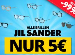 Jil Sander: Brillen für pauschal 5 Euro bei Sportspar