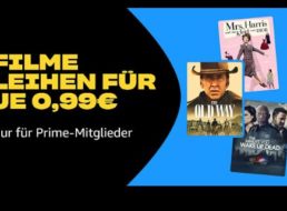 Amazon Prime: Filme für 99 Cent leihen bis Sonntag