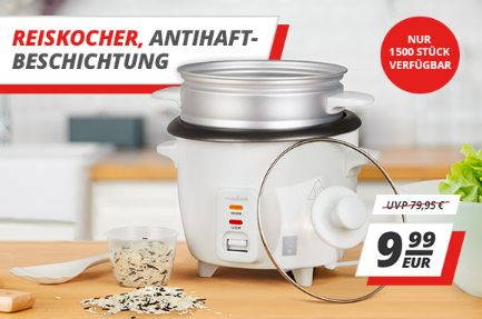 Druckerzubehoer: Reiskocher für 9,99 Euro