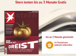 Gratis: “Stern” und “Wirtschaftswoche” 3 Monate für 0 Euro frei Haus