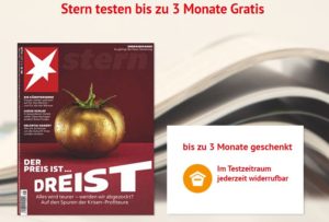 Gratis: "Stern" und "Wirtschaftswoche" 3 Monate für 0 Euro frei Haus