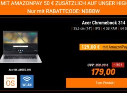 NBB: Acer Chromebook 314 für 129 Euro