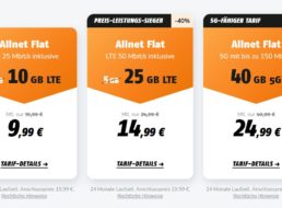 Klarmobil: Vodafone-Datenflats ab 9,99 Euro