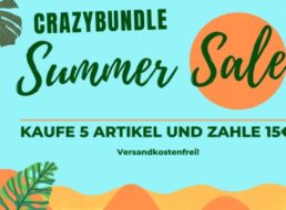 Dealclub: 5 Sommerartikel nach Wahl für 15 Euro frei Haus