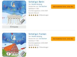 Gratis: Einschlafhörbücher via Amazon / Audible zum Nulltarif