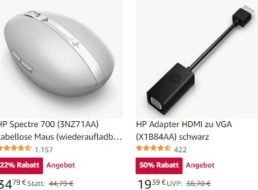 Amazon: Computerzubehör von HP mit Rabatt