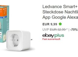 Ebay: “Ledvance Smart+ Plug” mit Nachtlicht für 8,09 Euro