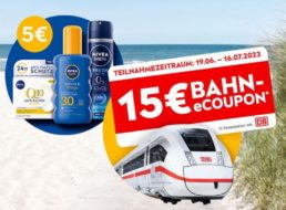 Gratis: Bahn-Coupon beim Kauf von Nivea-Artikeln