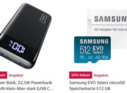 Samsung: Evo Select microSD mit 512 GByte für 32,99 Euro