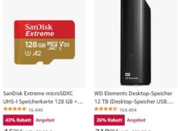 Amazon: Speicher-Schnäppchen von Western Digital und Sandisk