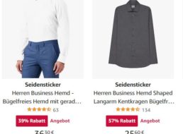 Seidensticker: Hemden mit Rabatt bei Amazon