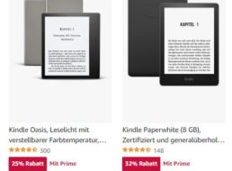 Kindle Paperwhite: Zertifiziert für 78,99 Euro frei Haus