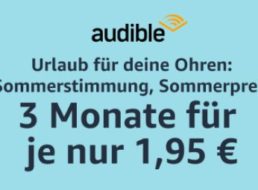 Audible: Drei Monate für je 1,95 Euro