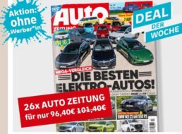 Auto Zeitung: Jahresabo für 96,40 Euro mit Gutschein über 100 Euro