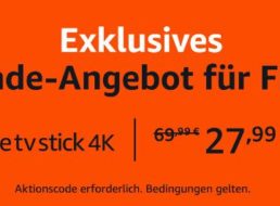 Amazon: Fire TV Stick 4K für 27,99 Euro
