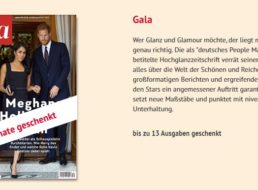 Gratis: 13 x Gala für 0 Euro frei Haus