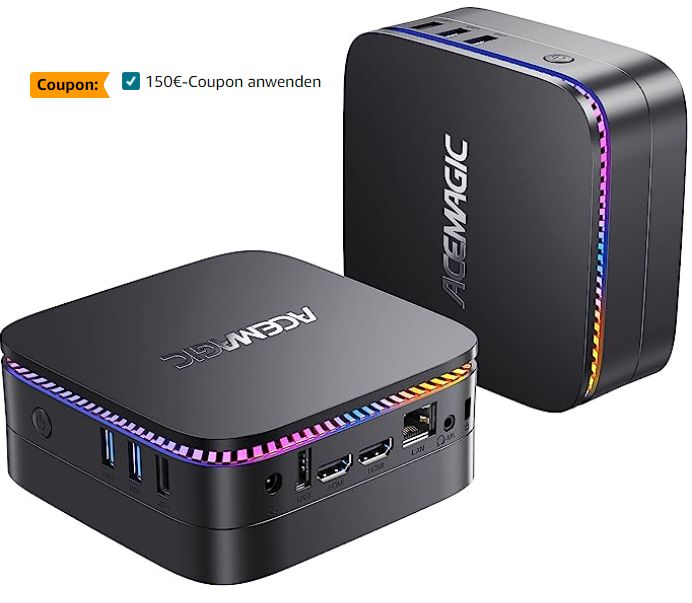 Exklusiv: Mini-PC Acemagic AK1PLUS mit Windows 11 Pro für 191,99 Euro
