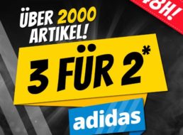 Sportspar: Drei Adidas-Artikel zum Preis von zweien