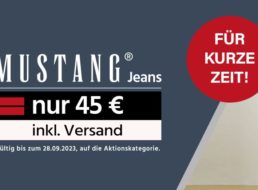 Jeans-Direct: Mustang-Jeans für 45 Euro frei Haus