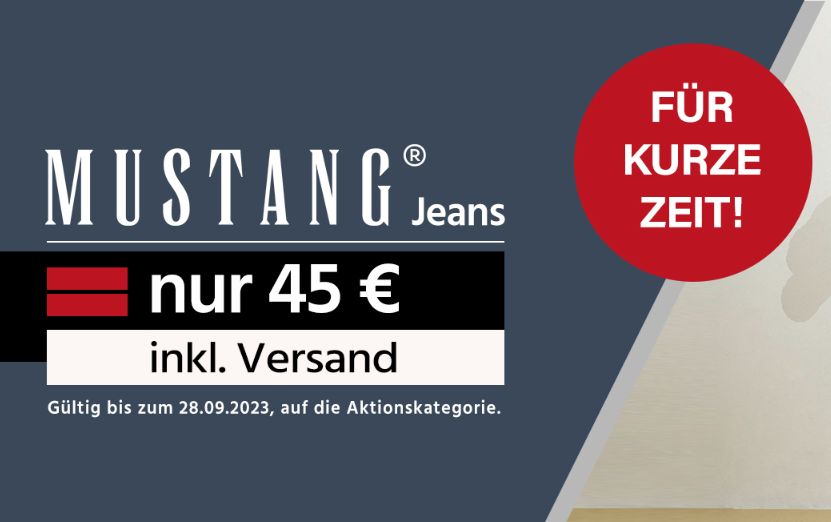 Jeans-Direct: Mustang-Jeans für 45 Euro frei Haus