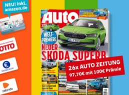 “Auto Zeitung”: Jahresabo für 97,70 mit Prämie über 100 Euro