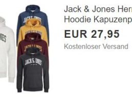 Jack & Jones: Hoodies für 27,95 Euro frei Haus