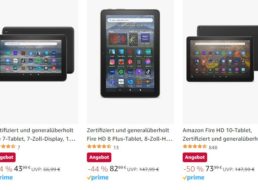 Amazon: Generalüberholte Fire-Tablets ab 43,99 Euro frei Haus