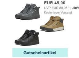 Puma: Boots für 36 Euro frei Haus mit Ebay-Gutschein