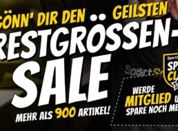 Sportspar: Restgrößen-Sale mit Schnäppchen ab 49 Cent