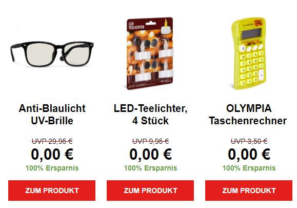 Druckerzubehoer: 10 Gratis-Artikel bis Nikolaus