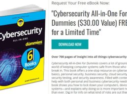 Gratis: eBook “Cybersecurity for dummies” zum Download