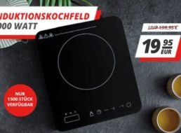 Druckerzubehoer: Induktionskochfeld für 19,95 Euro