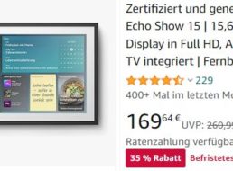 Amazon: Echo Show 15 generalüberholt für 169,64 Euro