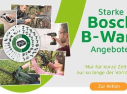 Völkner: B-Ware von Bosch mit Rabatt und Gratis-Versand