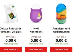 Gratis: 10 Artikel für 0 Euro bei Druckerzubehoer.de