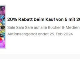 Ebay: 20 Prozent Rabatt im Rebuy-Shop ab 5 Artikeln