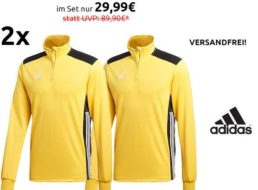 Adidas: Sweater im Doppelpack für 29,99 Euro frei Haus