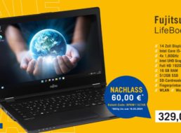 LTE-Notebook: “Fujitsu LifeBook U749” refurb für 269 Euro frei Haus