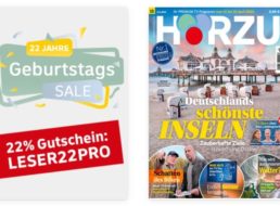 Leserservice: 22 Prozent Rabatt auf über 350 Zeitschriftenabos