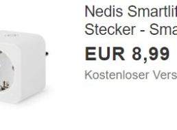 Ebay: Nedis Smart Plug für 8,99 Euro frei Haus
