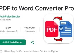 Gratis: App “PDF to Word Converter Pro” für 0 statt 4,59 Euro