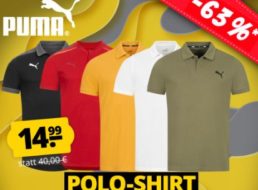 Puma: Polos für 14,99 Euro via Sportspar