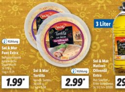 Lidl: Spanien-Woche ab Donnerstag mit Olivenöl zum Schnäppchenpreis