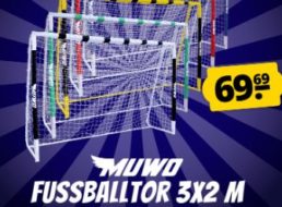 Sportspar: Fußballtor aus Stahl für 69,69 Euro frei Haus