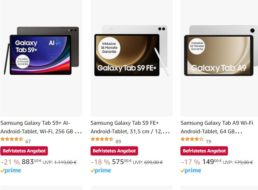 Amazon: Samsung-Tablets mit Rabatt