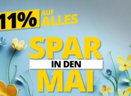 Sportspar: 11 Prozent Rabatt bis Donnerstag Morgen