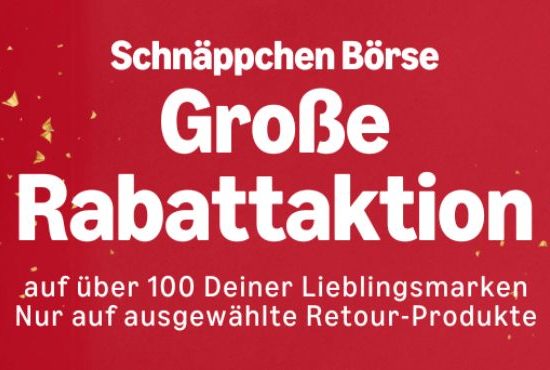 Amazon-Retourenkauf: Rabattaktion auf "100 Lieblingsmarken"