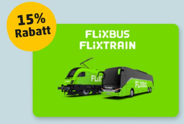 Penny: Guthabenkarten für Flixbus und Lieferando mit Rabatt
