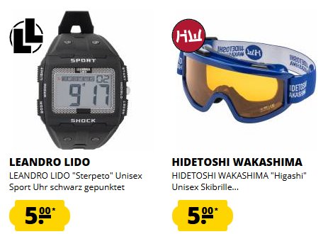 Sportspar: Fünf-Euro-Sale mit über 100 Schnäppchen