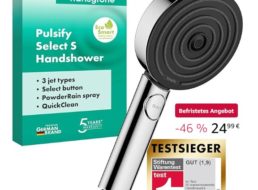 Testsieger: Hansgrohe-Duschkopf jetzt für 24,99 Euro